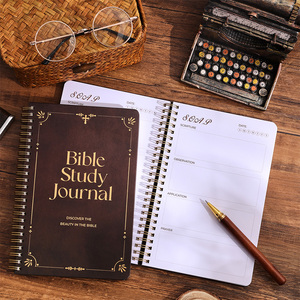 192 Pages Retro BibleJournal Daily Devotional Planner S.O.A.P Method Prayer <strong>Notebook</strong> <strong>with</strong> <strong>Note</strong> Taking Sections - Product Image 2