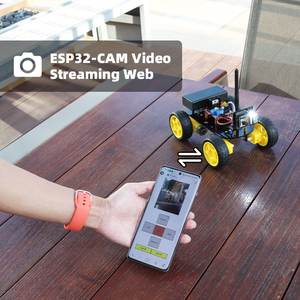 WiFi Robot ESP32 Kamera IoT Kit Roboter Auto ESP32-Cam C Programmierung PDF Tutorial Academy STEM Starter Kit - Product Image 3