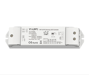 SKYDANCE nuova V1-L(WT) 1CH WiFi & RF CV Controller (Tuya App) partita con zona singola o multi zona di oscuramento telecomando - Product Image 2