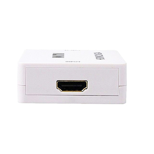 Quality Mini HDTV 4K <strong>Input</strong> to 3 RCA Audio Video AV CVBS 1080p <strong>Output</strong> Converter Box for Computer DVD to HDTV
