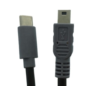 高品质USB 3.1型C公到迷你USB公数据线 - Product Image 3