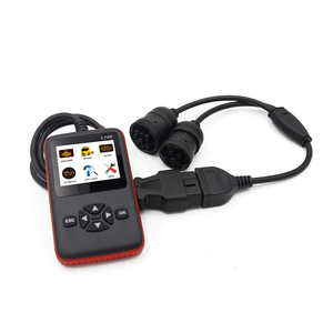 Herramienta de diagnóstico de camiones compatible con varios idiomas, escáner OBD2 y dispositivo de codificación para camiones de servicio pesado - Product Image 2