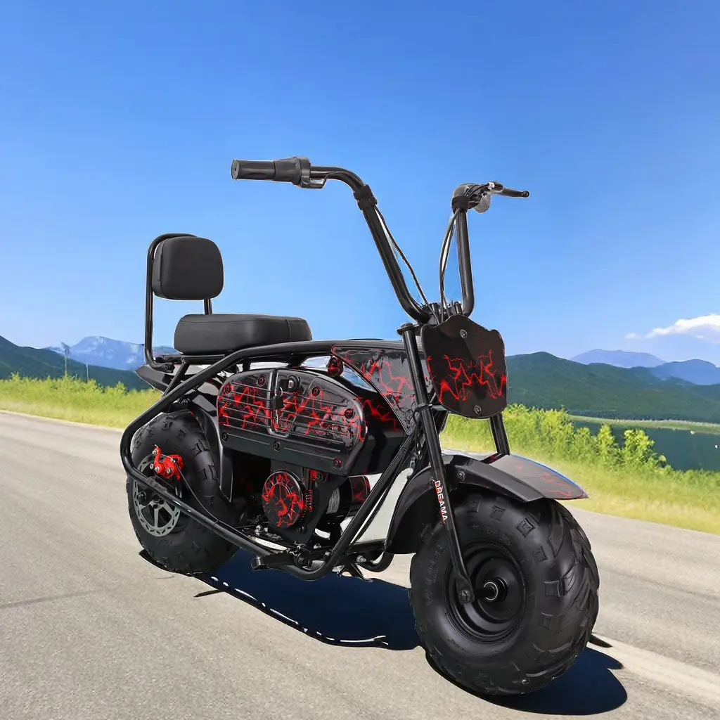 Scooter électrique pour adultes à essence à grande vitesse 2 roues moto à essence hors route