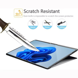Anti-Scratch 9H temperli cam ekran koruyucu için Microsoft Surface Pro 8 2021 Pro X 13 inç - Product Image 6