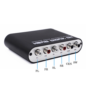 Audio Gear 5.1 Audio Decoderデジタル · サウンド · デコーダOptical SPDIF/ Coaxial DTSにAnalog AudioためDVD PC - Product Image 5