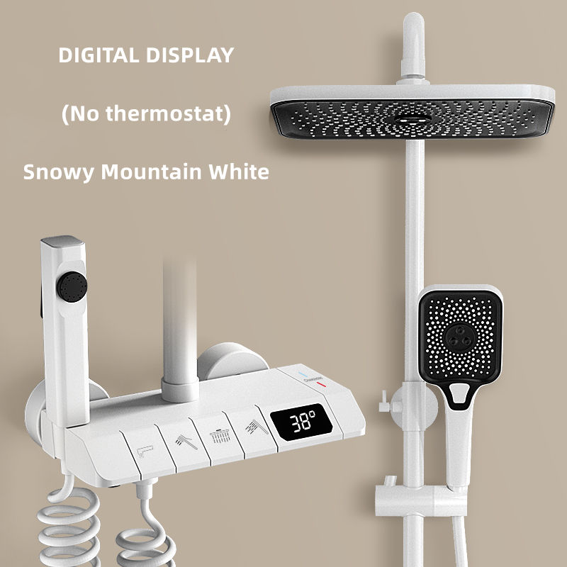 Snowy Mountain White 4-speed - Digital display - Hot & Cold