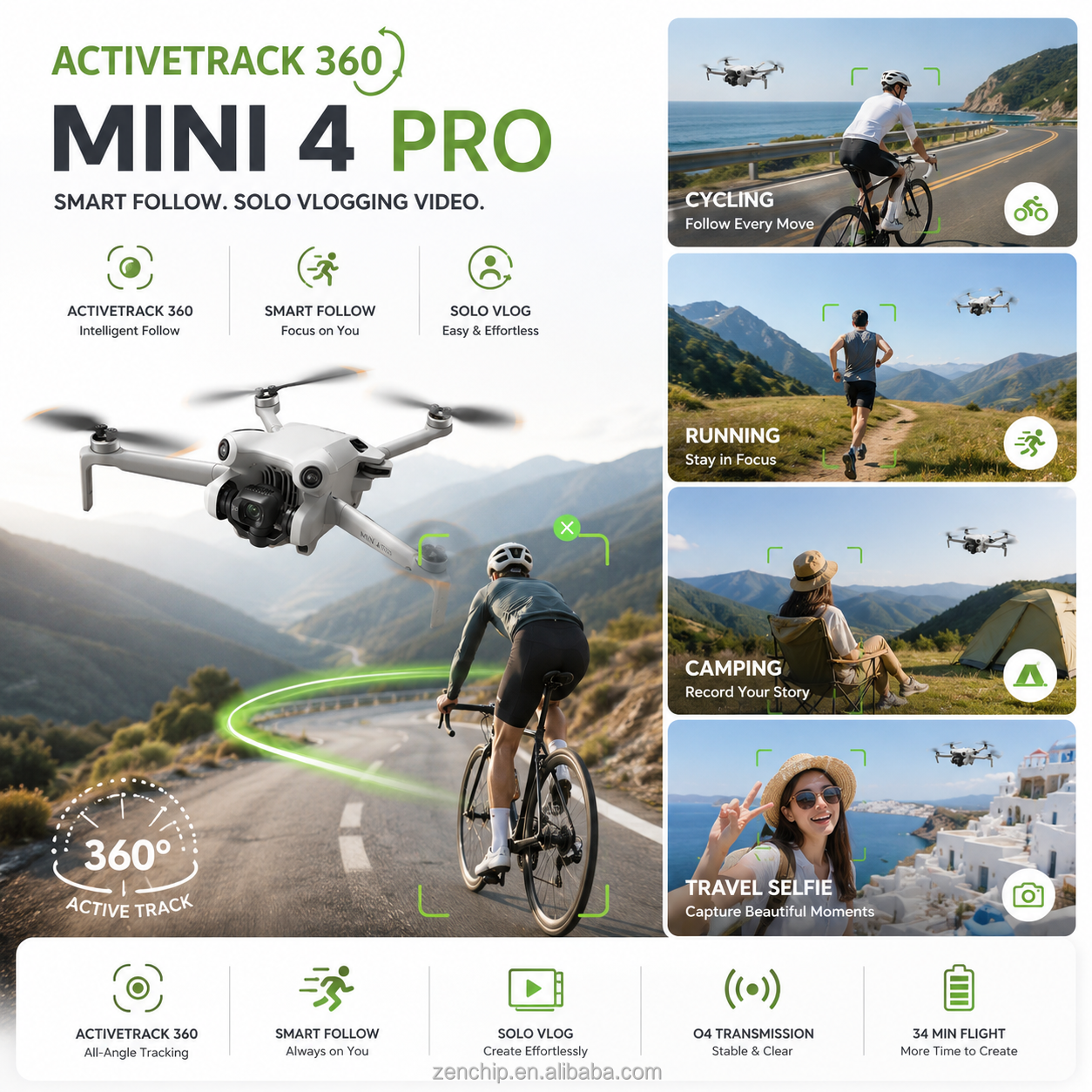 Drone ActiveTrack 360 - Mini 4 Pro