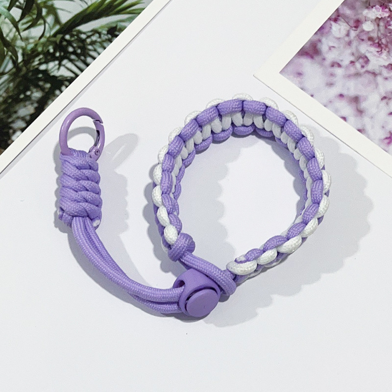 Couleur violet et blanc
