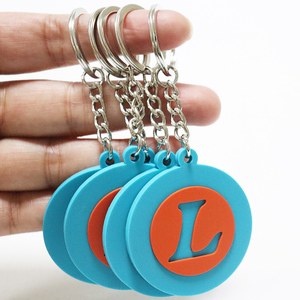 Kofei Design 2D 3D Soft <strong>Key</strong> Chain Your Design Manufacturer Blank Custom Rubber PVC Silicone Keychain With Your Logo - Product Image 1