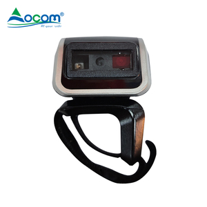 Nueva llegada Industrial portátil inalámbrico 1D 2D dedo código de barras escáner Qr código anillo Barcod lector - Product Image 4