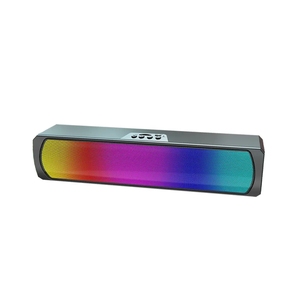 RGB Light Gaming Desktop <strong>Wireless</strong> Speaker Stereo Sound bluetooth Usb <strong>Computer</strong> Soundbar - Product Image 3