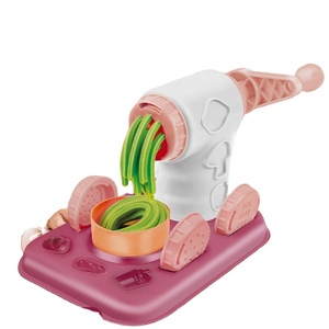 Custom Popular Magic <strong>Clay</strong> Slime Educational Art Toys Simulate <strong>Making</strong> Ice Cream Noodle Puree Machine Toy Set Handmade Toys - Product Image 1