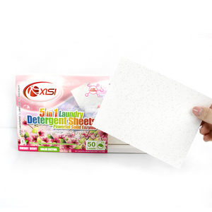 Nano Technology Detergent Powder Eco Paper Clothes <strong>Soap</strong> Laundry Detergent <strong>Sheets</strong> with Enzyme - Product Image 4