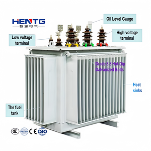 Transformador de distribución sumergido en aceite trifásico de 6kV-5000KVA directo de fábrica 10kV-132kV Voltaje de entrada/salida 380V 110V 440V - Product Image 4