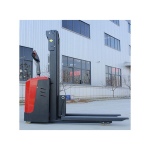 Competitive Price <strong>Automatic</strong> Electric <strong>Stacker</strong> Walkie Forklifts 1.5 Ton-2Ton with Pallet <strong>Stacker</strong> 3.5M Electric Forklifts - Product Image 1