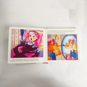 หนังสือการ์ตูนสำหรับเด็กปกแข็งพิมพ์ลายหนังสือนิทานสำหรับเด็กดีไซน์ตามสั่ง - Product Image 2