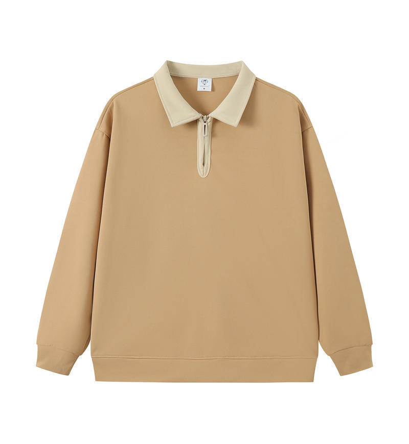 Zipper-style khaki