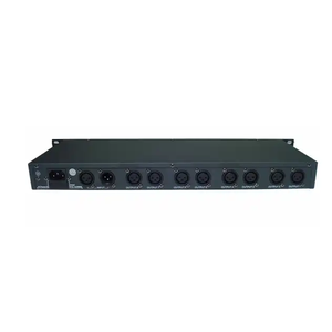 Mega Prolites profesyonel led sahne aydınlatma kumandası 8 yönlü DMX sinyal amplifikatörü - Product Image 1