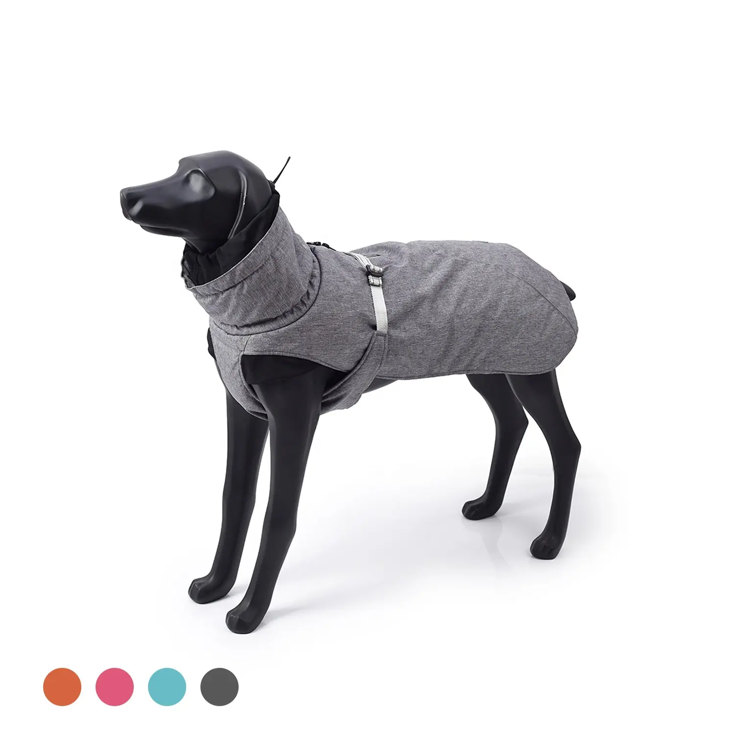 Proveedor de ropa para mascotas OEM, abrigo para perros de invierno, ropa de Galgo para perros de raza grande