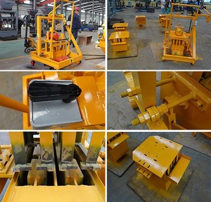 <strong>Interlocking</strong> Pressed Brick Qt40-3c <strong>Interlocking</strong> <strong>Block</strong> Making Machine Industrial Commercial - Product Image 5