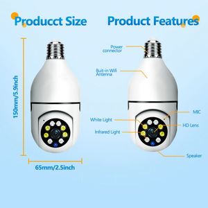 プロ用IR CCTV Wifiビデオカメラ双方向オーディオ広角ナイトビジョンSDカードデータ保存オプション - Product Image 6