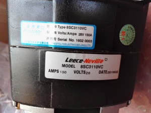 汽车电气系统用高性能汽车交流发电机28V 150A 8SC3110VC - Product Image 3