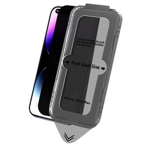 9H Tempered Glass HD Riêng Tư Shatterproof Trường Hợp Thân Thiện Với Đối Với iPhone 14 13 15 16 Pro Max Bảo Vệ Màn Hình Phim - Product Image 1