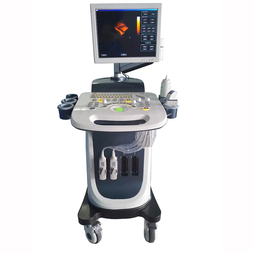 SZMIQU Ecografo Digital Cardíaco Ultrassom Máquina Cor Doppler 3d 4d Ultrassom Scanner Eco Médico Máquina de Ultrassom para Pr