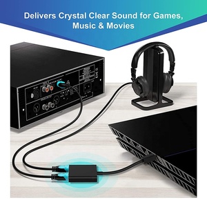 Xput Optical <strong>Audio</strong> <strong>Splitter</strong> Adapter Cable <strong>1</strong> in <strong>2</strong> Out Digital Toslink Optical Fiber Optic <strong>Audio</strong> Kabel <strong>Splitter</strong> for TV - Product Image 4