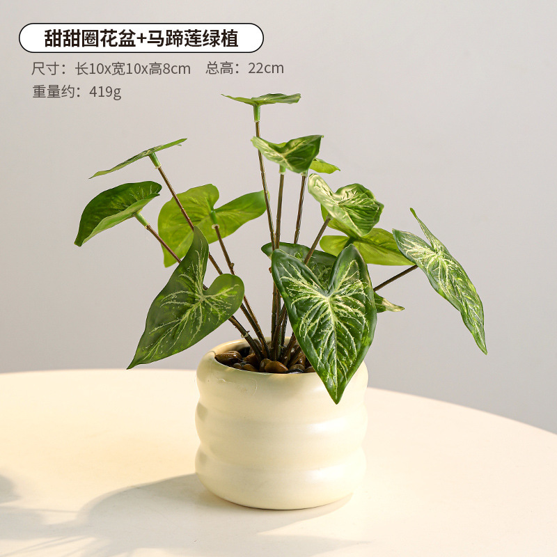 Doughnut vase calla lily