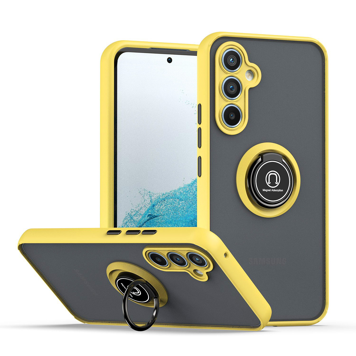 Amarillo + negro