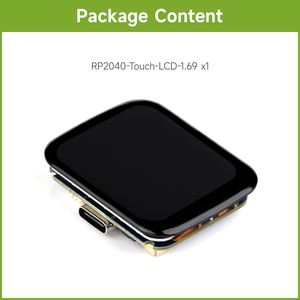 Aismartlink WAVESHARE da 16MB Flash da 1.69 pollici Touch LCD RP2040 scheda di sviluppo microcontrollore basata su RP2040 - Product Image 2