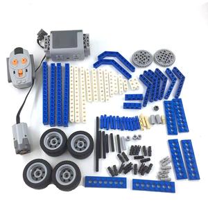 RC APP Programm Motor 4-Rad-Bagger Fahrzeug Auto Bausteine Kompatible Legoeds Wedo STEM Education Robotic Brick Toy - Product Image 2