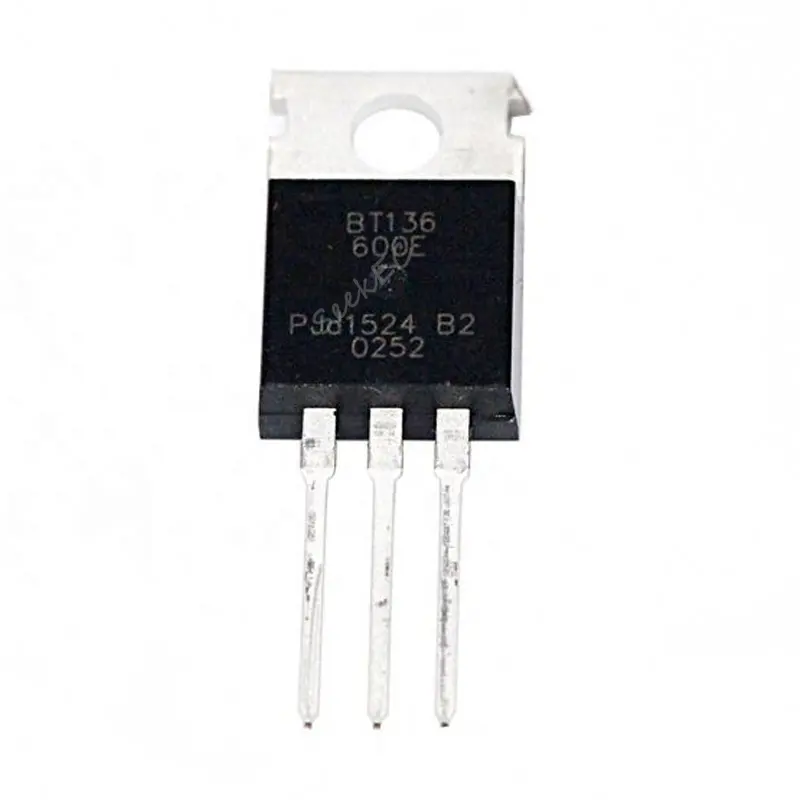 BT136-600E TO220 4A 600V Lista BOM IC BT136 Triac Tiristore Transistor BT136 600E Triac BT136