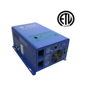 Cargador inversor sinusoidal pura de 1000W y 12VDC certificado ETL para convertidor de frecuencia UL 458 5000W con pantalla LCD Salida de 110V entrada de 5V - Product Image 5