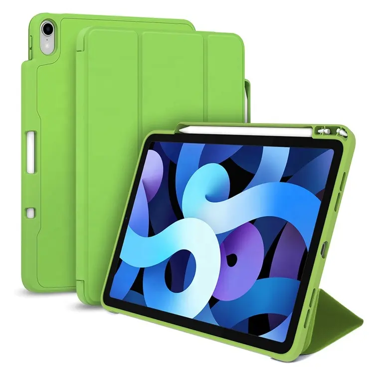 2020 Nieuwe Groothandel Custom 10.9 Shockproof Potlood Houder Kid Smart Pu Lederen Tablet Case Voor Ipad Air 4 10.9 Case