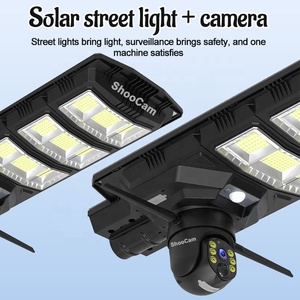 Gran oferta de fábrica, farola Solar de baja potencia con cámara de 3MP 4G, todo en uno de Radar Sensor, cámara CCTV de seguridad con Panel Led - Product Image 2
