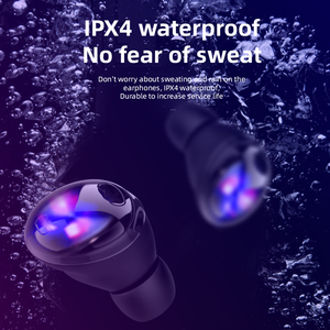 S190 Wireless Earbuds <strong>Bluetooth</strong> Headphones, Stereo Ear Buds, LED Power Display Cordless In-Ear Earphones <strong>With</strong> Microphone