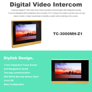 IP Villa Doorbell 7 Inch Support 8CH Home <strong>Security</strong> for Villa Video Door Phone IC Card Unlock Video <strong>Intercom</strong> <strong>System</strong> - Product Image 2