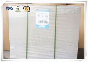 Kağıt fabrikası ambalaj için 450gsm iyi kil bir tarafı kaplamalı dupleks tahta ofset baskı odun hamuru geri dönüşümlü rulo veya levha