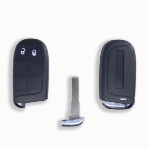Hochwertige 2 Tasten Smart Remote Autos chl üssel Shell Fob Case für Jeep Renegade Compass Keyless Entry Key mit SIP22 Blade - Product Image 2