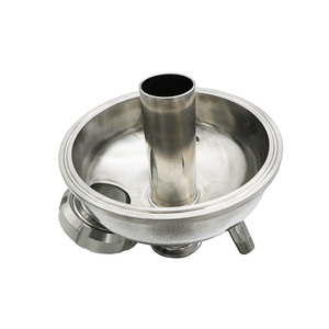 ฝาหลอดสเตนเลสสตีล6 ",ฝาปิดแบบครึ่งวงกลมสำหรับถังเรียกคืนและถังเก็บ - Product Image 3