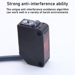 Sensor fotoeléctrico de distancia de reflexión difusa cuadrada serie E3Z con luces Color Sensor de marca Industrial Sensor fotoeléctrico - Product Image 3