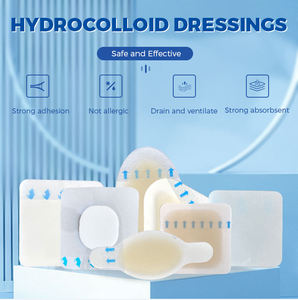 10*10cm Hydrocolloid bọt mặc quần áo cho loét Quản Lý & phẫu thuật dehiscence ban nhạc AIDS cho chăm sóc vết thương - Product Image 4