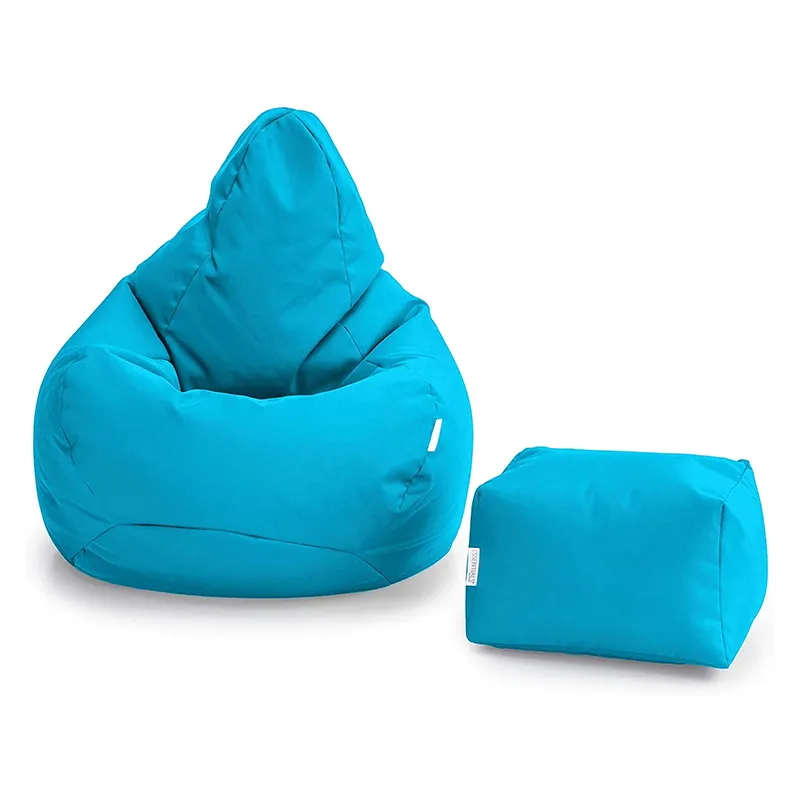 เก้าอี้โซฟาห้องนั่งเล่นในร่มที่ขายดีที่สุดปรับแต่งเป็นถุงถั่วสำหรับนอน
