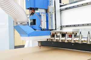 Best Four-Spindle CNC Wood <strong>Auto</strong> <strong>Loading</strong> and <strong>Unloading</strong> Nesting Wooden Product Manufacturing <strong>Machine</strong> in Germany DE - Product Image 3