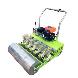 Ucuz fiyat manuel itme 6 satır çeltik pirinç fidesi dikme makinesi yarı otomatik dikim makinesi - Product Image 4