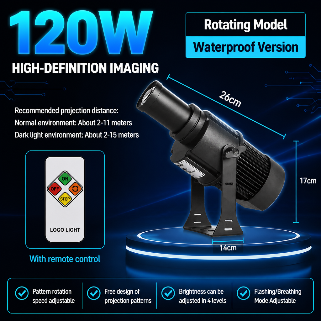 120 With remote control