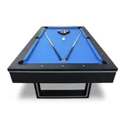 プールテーブルダイニングテーブル6/7 Foot 3 in 1多機能コンバーチブルビリヤード台 - Product Image 6