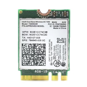 Intel Dual Band 1167G 5G Dual ac M.2 NGFF Wifi kartı için kablosuz ağ kartı 4.0 Mbps BT 2.4 - Product Image 4